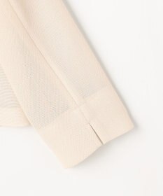 ANY SIS S シアーメッシュ ノーカラージャケット