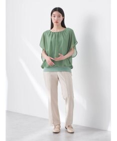 earth music&ecology シアードッキングドルマンブラウス