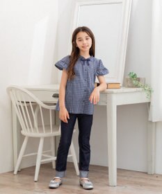 組曲 KIDS 【150-160㎝】デニムニット パンツ