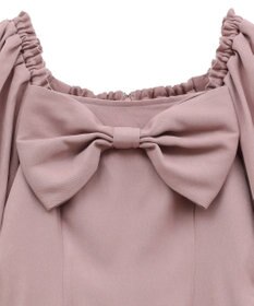 Maison de FLEUR 愛され上手なリボンワンピース