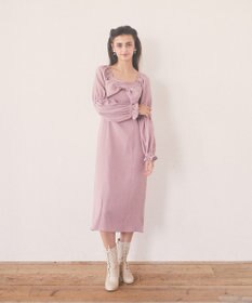 Maison de FLEUR 愛され上手なリボンワンピース