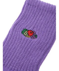 Green Parks ■ＦＲＵＩＴ　ＯＦ　ＴＨＥ　ＬＯＯＭ　刺繍３ＰソックスＢ