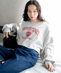 WEGO ヴィンテージライクショートスウェット