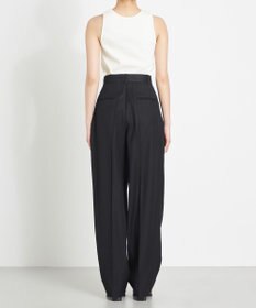 NAVE 【Nave　洗える】バルキーツイル   タックパンツ