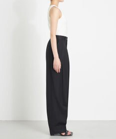 NAVE 【Nave　洗える】バルキーツイル   タックパンツ