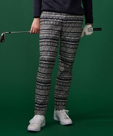 23区GOLF 【MEN】ノルディック柄 キルティング パンツ