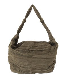 Green Parks ・ＱＵＯＮ　ワイドプリーツショルダーバッグ