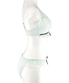 San-ai Resort（三愛水着楽園） レーシーバイカラーノンワイヤーブラセット 【northerly】