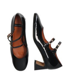 INTER-CHAUSSURES 【ANGEL ALARCON】ダブルストラップパンプス