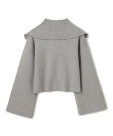 uncrave カシミヤブレンドニット ジップアップブルゾン