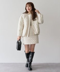 Green Parks ・ｓｗｉｎｇ　ｂｙ　ハートキルトコクーンブルゾン