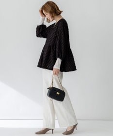 23区 【Oggi5月号掲載/洗える】シアー レイヤード TEE