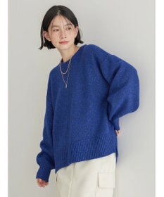 AMERICAN HOLIC サイドスリット袖ボリュームニットプルオーバー