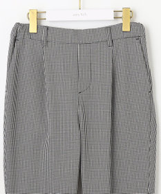 ANY SIS 【洗える】さらさらストレッチ テーパード パンツ