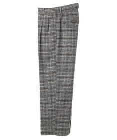 AMERICAN HOLIC ツイードタックワイドパンツ