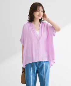 Green Parks Ｉ　レーヨンクレープブラウス