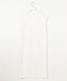 Feroux 【洗える】ヴィンテージレースロング ジレ