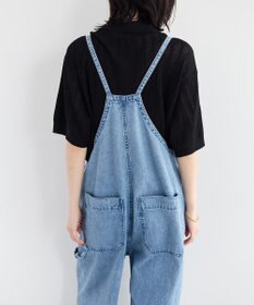 YECCA VECCA 綿麻デニムサロペット