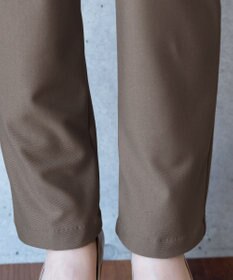 Tiaclasse 【安田美沙子さん着用・新色追加・日本製】すふれ起毛ストレートパンツ