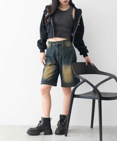 WEGO 【カップ付きインナー】ヴィンテージウォッシュカップインアメスリタンク