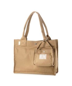 UNBILLION カシュカシュ cachecache / フロッキーポーチ付きキャンバストート