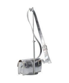 INTER-CHAUSSURES 【Christian Villa】メタリックレザーミニショルダーバッグ