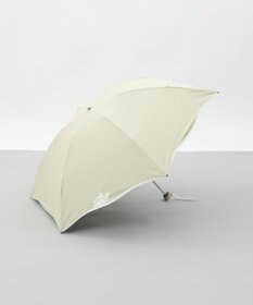 AURORA 【 NINA RICCI（ニナリッチ）】アップリケ刺しゅう/パイピング晴雨兼用傘（折りたたみ傘）