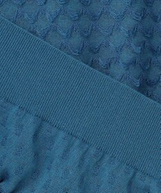 自由区 【カトリエムブーケ】Jacquard coupe シアージャカードニット