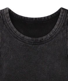 WEGO 【カップ付きインナー】ヴィンテージウォッシュカップインアメスリタンク