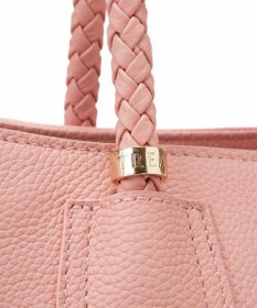 TOPKAPI 【ドラマ着用】【TREASURE TOPKAPI】シュリンクレザー メッシュハンドル ショルダー付き ミニ トート バッグ