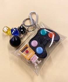 WEGO カラビナ付きミニポーチ