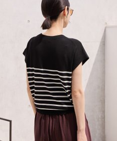 AMERICAN HOLIC 【接触冷感】フレンチスリーブニットプルオーバー