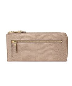 TOPKAPI 【TOPKAPI】イタリアンレザー リザード型押し Lファスナー長財布マチ付き LUCIA ルチア