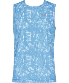 CW-X 【MEN】 CW-X トップス 【薄軽ランニングシャツ】 ノースリーブ タンクトップ Ｕネック 吸汗速乾性(本体) メンズ DLO150 /ワコール