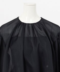 23区 【エステータ】シルクコットンオーガンジー ブラウス