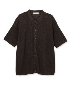 UNFILO MENS 【接触冷感】ドライタッチ メッシュニットシャツ