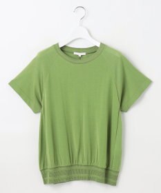 自由区 【接触冷感・UVケア・洗える】ドレーピーラグランスリーブ ニットソー