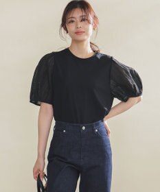 UNFILO BEAUTY FORM-T タックスリーブ Tシャツ ブラック