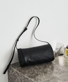 russet ソフトレザーロールショルダーバッグ(CE-1661)