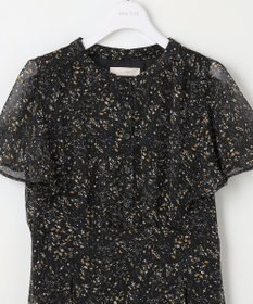 ANY SIS S 【洗える】ミニフラワープリント ワンピース