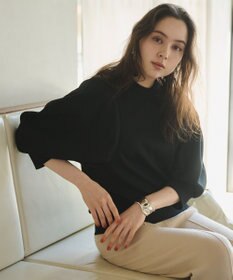 #Newans ラウンドスリーブカットソー