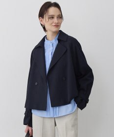 ICB 【先行予約】 ミックスブッチャー ショートトレンチコート