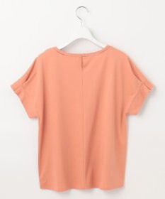 J.PRESS LADIES 【WEB限定カラーあり・接触冷感・UVケア】コンパクトコットンスムース タックスリーブ カットソー