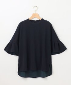 組曲 【UVケア・接触冷感】ライトアムンゼンジャージー袖フレア トップス