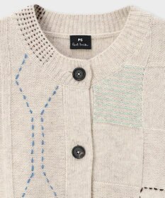 Paul Smith パッチワーク カーディガン