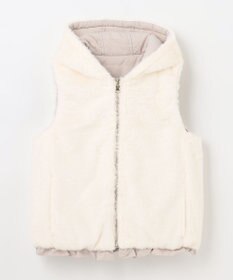 ANY KIDS ボア リバーシブル ベスト