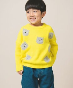 ami amie 【UNISEX】ネコプルオーバー85cm～130cm