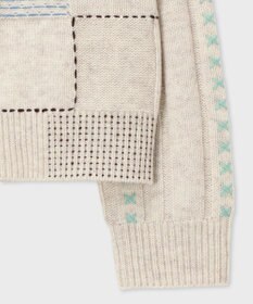 Paul Smith パッチワーク カーディガン