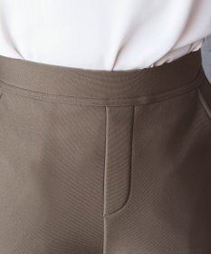 Tiaclasse 【安田美沙子さん着用・新色追加・日本製】すふれ起毛ストレートパンツ