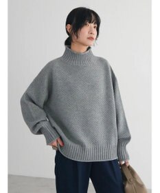 Green Parks 洗える　カノコ編みニットプルオーバー